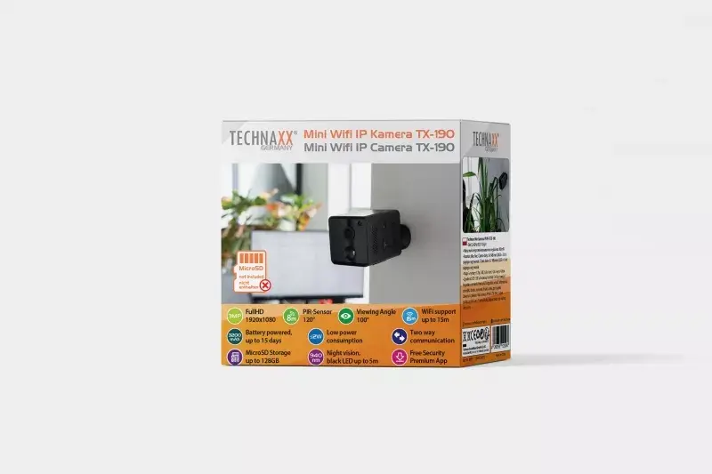 IP камера безопасности Technaxx TX-190 Photo 9
