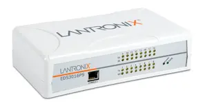 Lantronix EDS3000PS Seriālais serveris 16 porti RJ-45 1GbE RS-232 Iebūvēts procesors 512 MB Flash 512 MB RAM