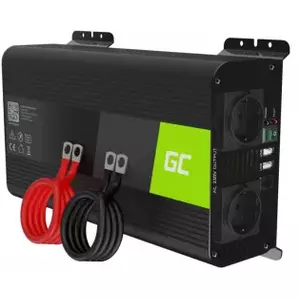 Инвертор питания Green Cell GC-INVGC09 12 В → 230 В чистая синусоида, номинал 1000 Вт, пик 2000 Вт