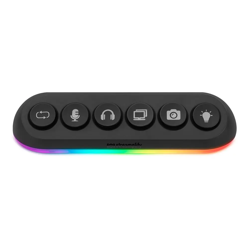 Streamplify HUB DECK 5 Melns USB
