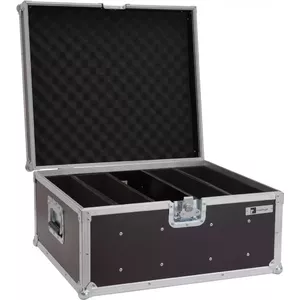 Roadinger flightcase priekš 4x LED Super Strobe, modelis 31005170 — aizsargkaste transportēšanai