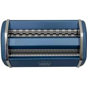 Pasta machine Marcato Atlas 150, manual roller-cutter set, powder blue