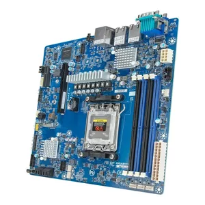 Motherboard GIGABYTE MC13-LE1 B650E microATX for AMD AM5 (Ryzen 7000/9000, DDR5, 4x DIMM, 10Gb LAN, 2x RJ-45, 4x SATA III, M.2, RAID)