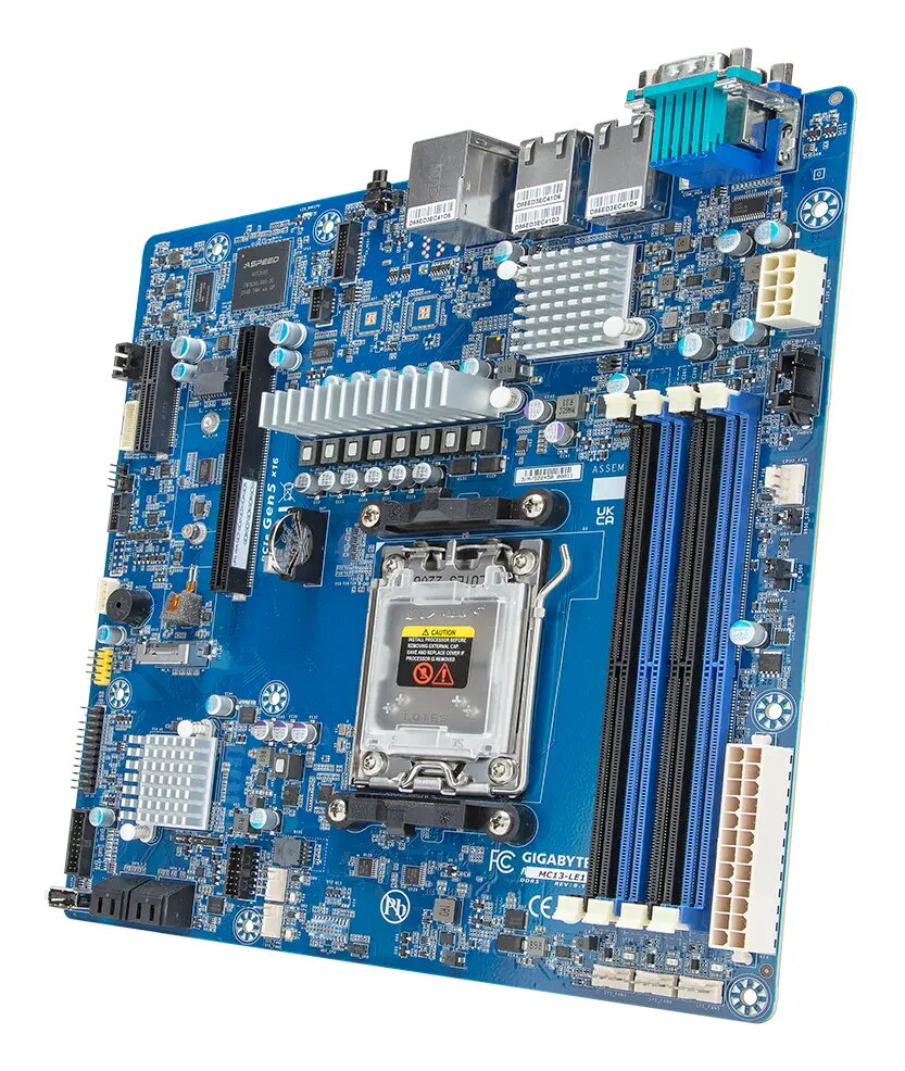 GIGABYTE MC13-LE1 Micro ATX Mātesplate ar
