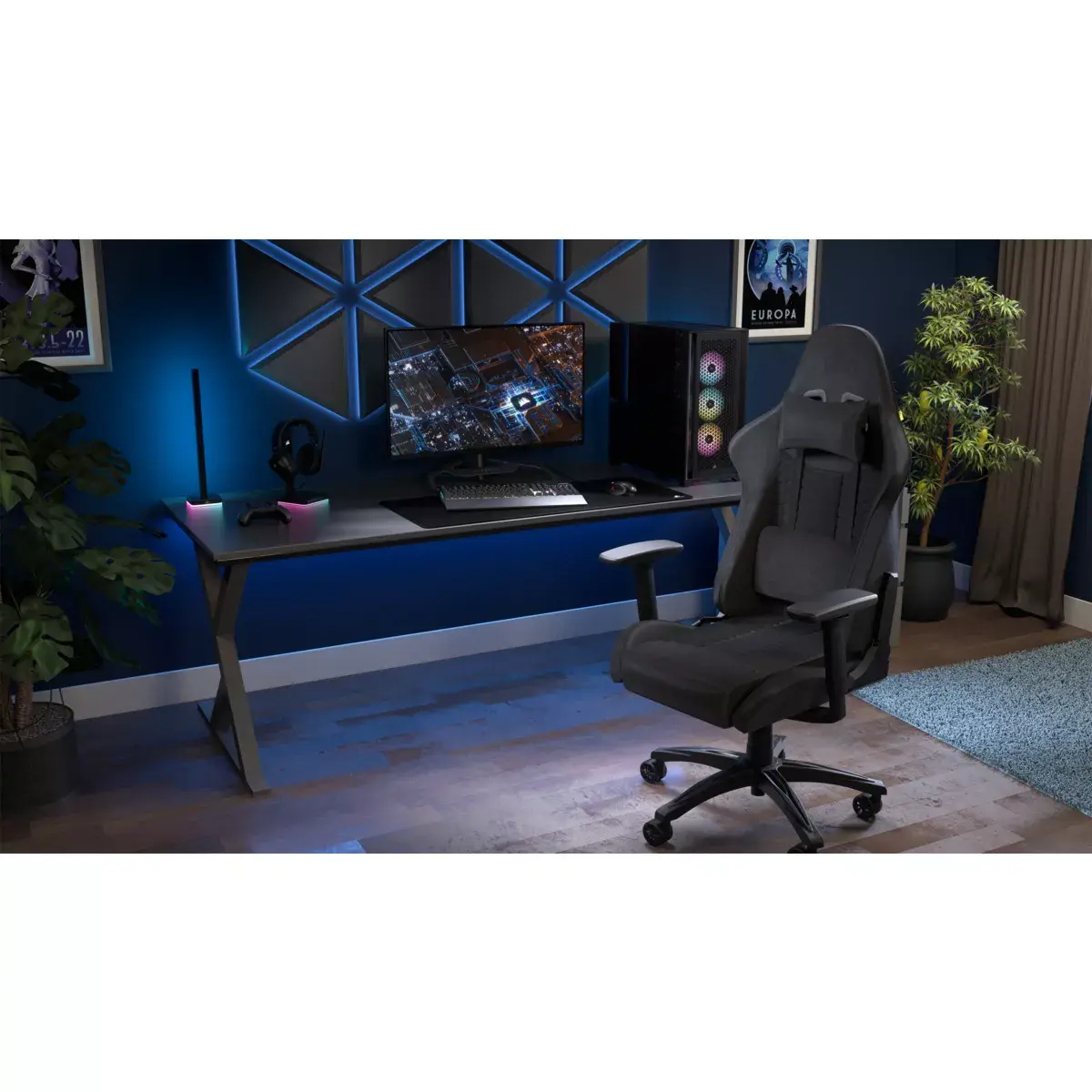 П padded кресло Corsair TC100 Photo 13