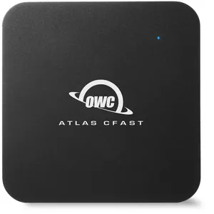 CFAST card reader OWC Atlas USB 3.2 Gen 2 (Type-C) — CFast 2.0, 550 Mbit/s, Black