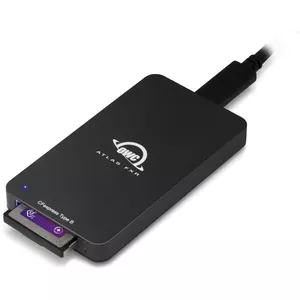 OWC Atlas FXR karšu lasītājs Thunderbolt 3/USB 3.2 Gen 2 (3.1 Gen 2) Melns