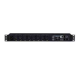 CyberPower PDU81004 power distribution unit PDU 8 AC outlets 1U Black