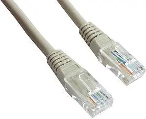 Gembird PP12-0.25M Cat5e U/UTP Network Cable RJ-45 Male to Male Gold-Plated Contacts Beige 0.25 m