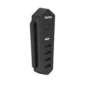 Hama 00054406 хаб-разветвитель USB 2.0 480 Мбит/с Черный