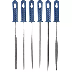 Files set KWB 926000 Flat Half-round Round Square Triangular for Metal Wood