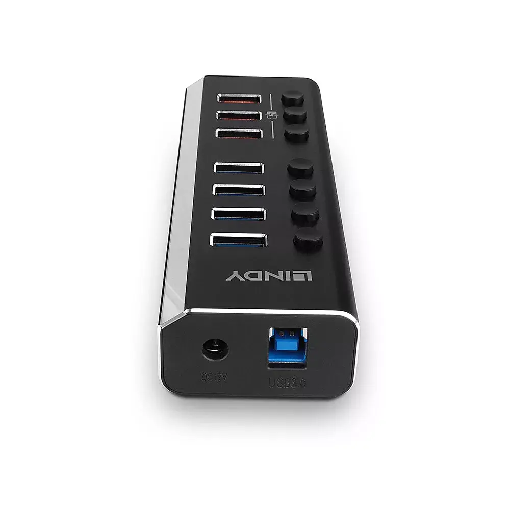 USB хаб Lindy 4 Port USB 3.0 Hub Photo 3