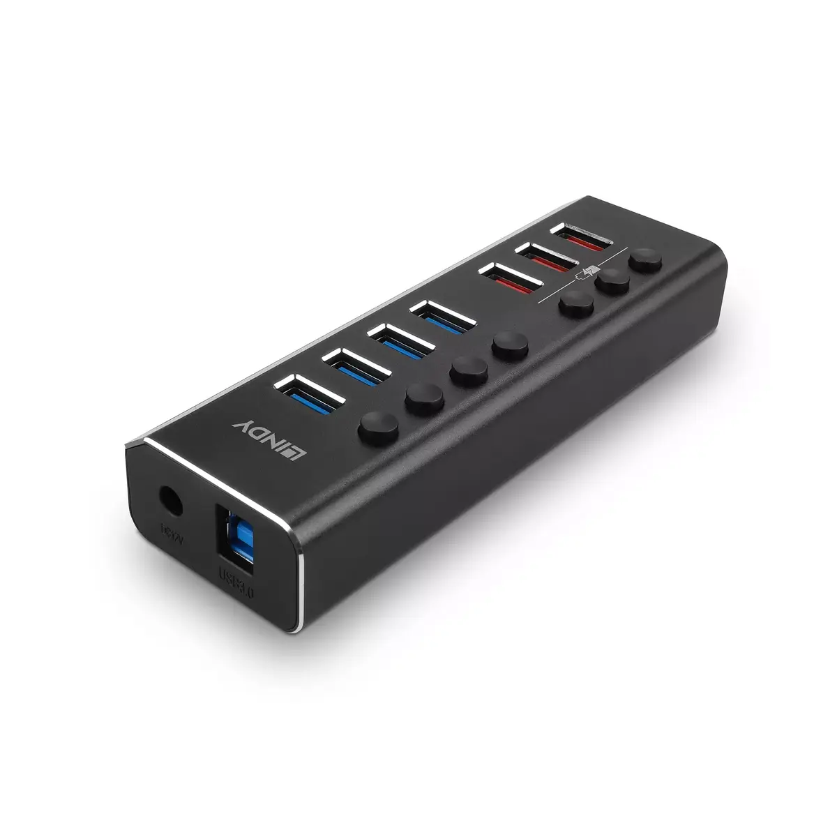 USB хаб Lindy 4 Port USB 3.0 Hub Photo 4
