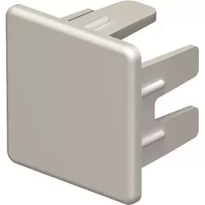 End Cap OBO Bettermann 6193145 for 25mm x 25mm profile, 10 pcs, Pure White