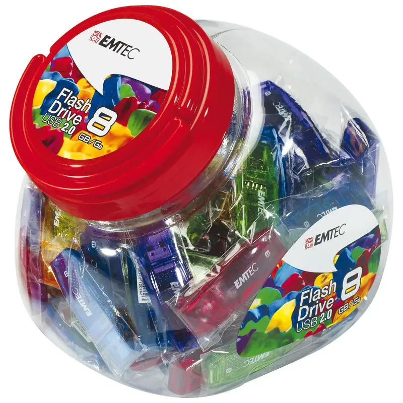 EMTEC C410 Color Mix Candy Jar