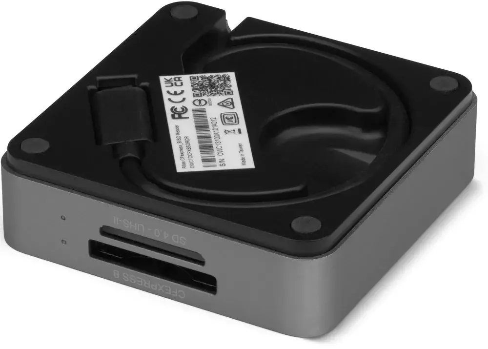 Kārtu lasītājs OWC Atlas USB 3.2 Gen 2 Type-C Photo 4