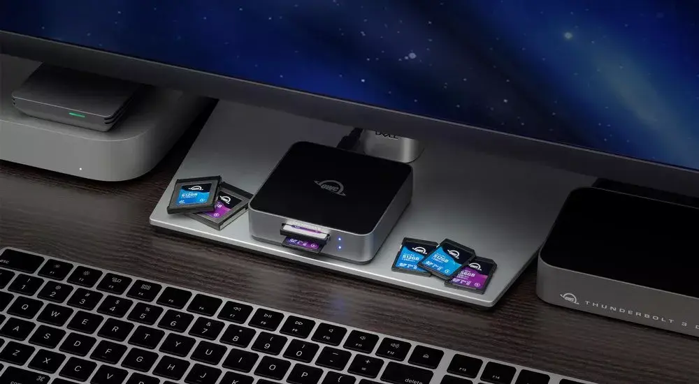 Kārtu lasītājs OWC Atlas USB 3.2 Gen 2 Type-C Photo 8