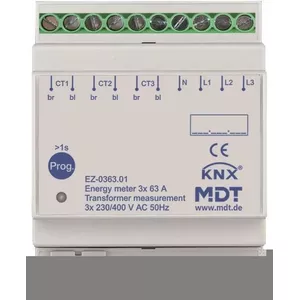 3-phase Energy Meter MDT EZ-0363.01, 63 A