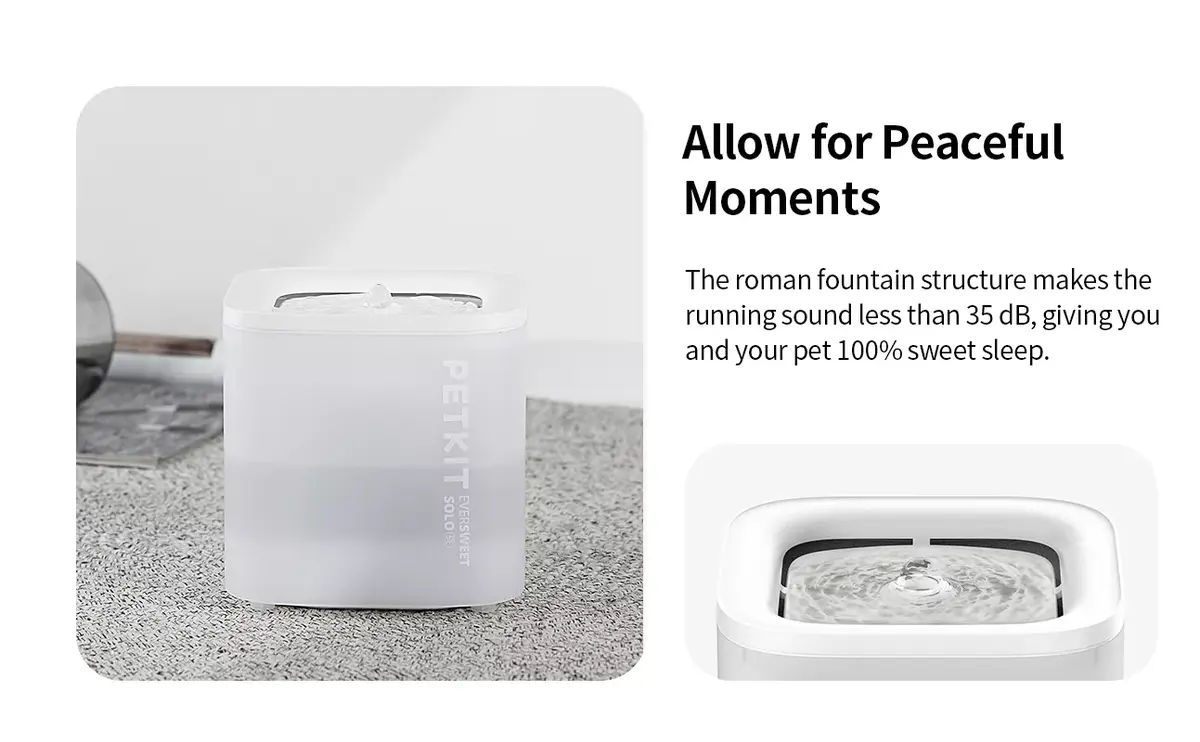 PETKIT Eversweet Solo 1,8 л поилка-фонтан Photo 11