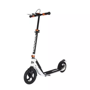 Классический самокат HUDORA BigWheel Air 230 Dual Brake Черный Белый 5.7 кг
