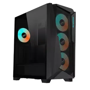 PC Case GIGABYTE C301 GLASS Midi Tower Black
