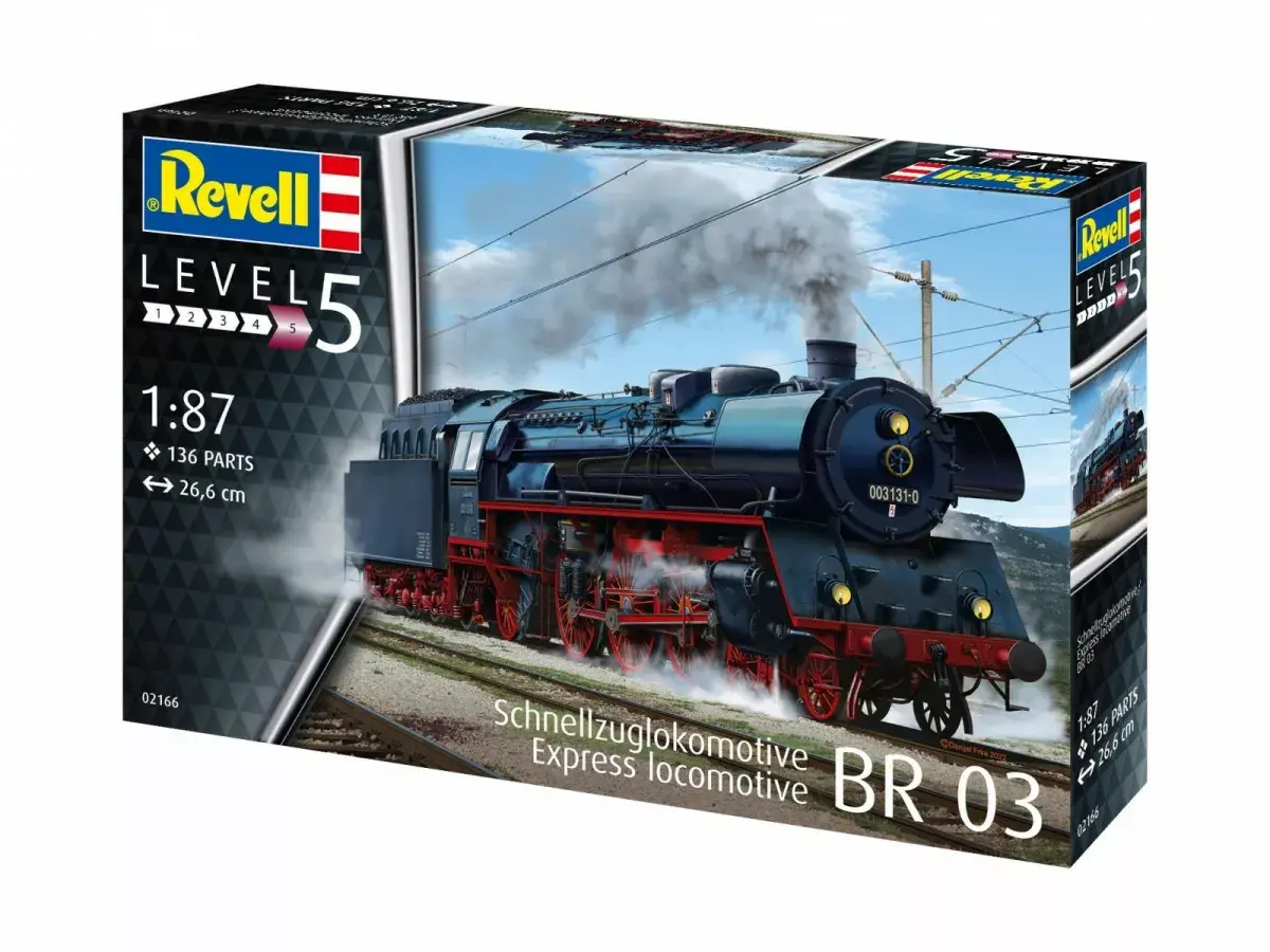 REVELL BR03 plastmasas modelis 1/87 Photo 7