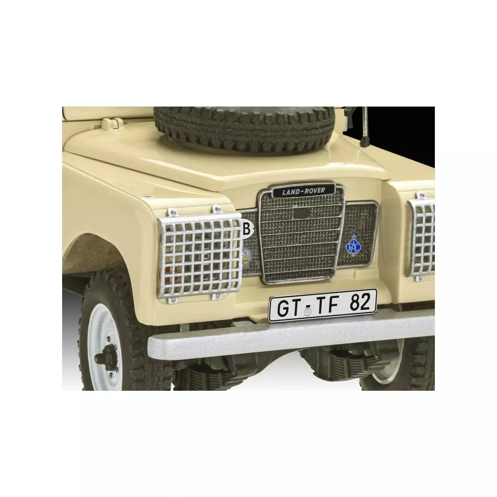 Plastic model Land Rover series 07056, Toy construction sets