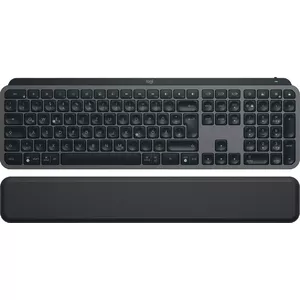 Logitech MX Keys S tastatūra RF bezvadu sakari + Bluetooth QWERTZ Vācu Grafīts