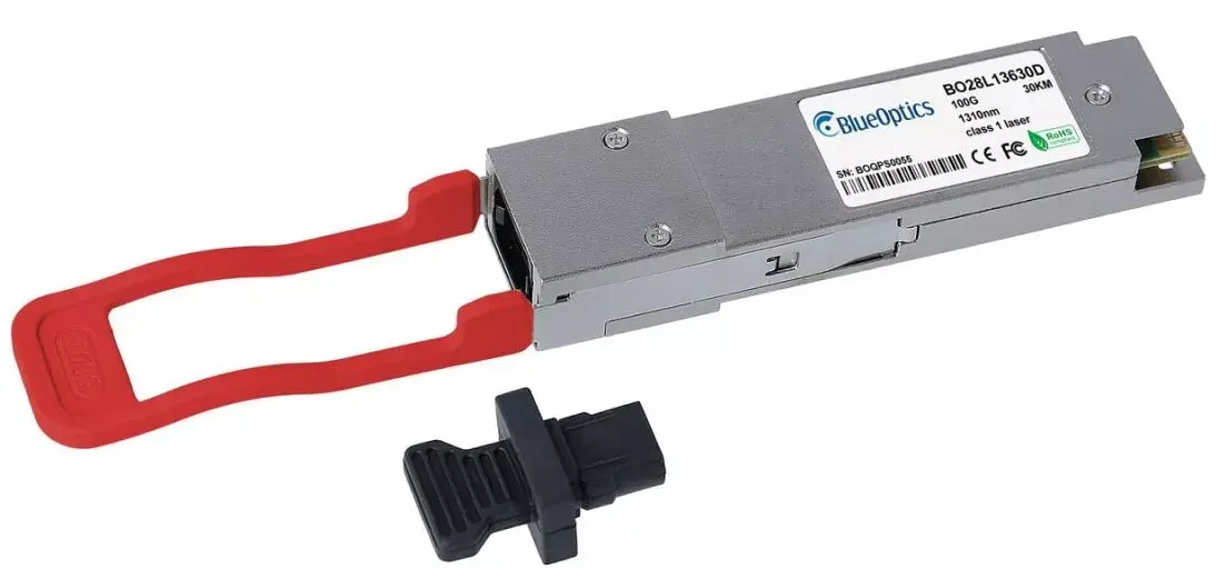 Модуль трансивера QSFP BlueOptics QSFP-100G-ER4L-S-BO Photo 3