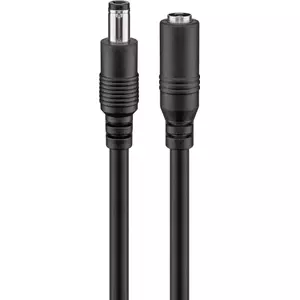 Goobay DC Extension Cable 5,5x2,5mm 3 m Black