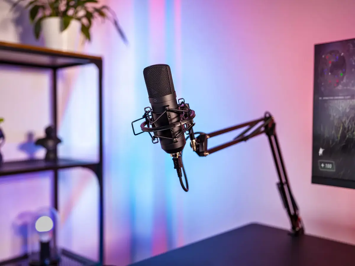Broadcast microphone stand Trust GXT 253 Emita Photo 6