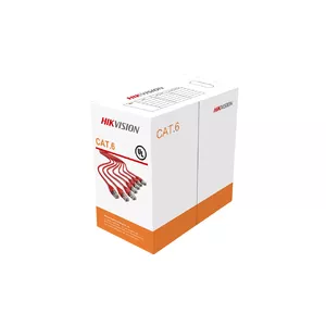 Tīkla kabelis Hikvision DS-1LN6-UU 305m Cat6 U/UTP Oranžs