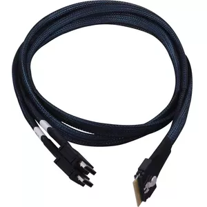Serial Attached SCSI cable Microchip Technology 2304800-R 0.8 m Black