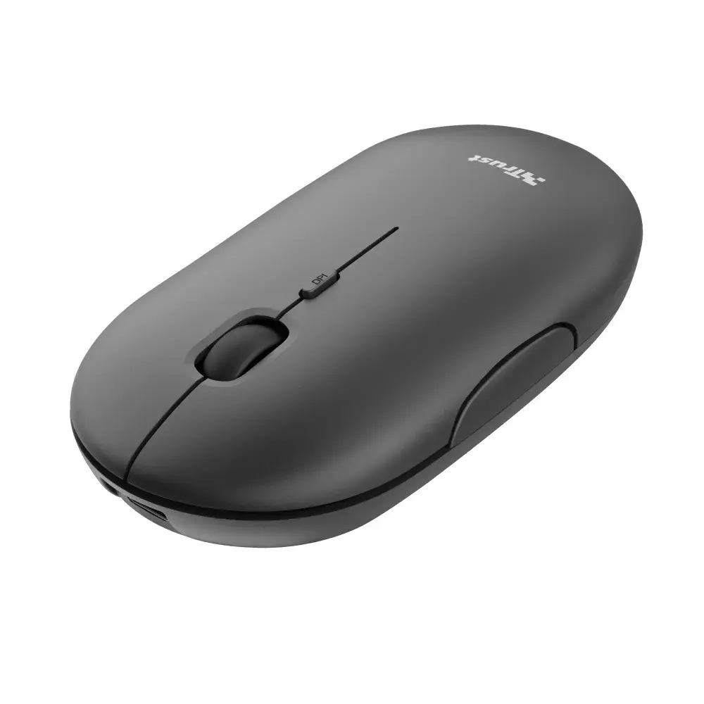 Мышка Trust Puck Rechargeable Wireless Ultra-Thin Photo 3