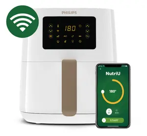 Philips 5000 series HD9255/30 Karstā gaisa friteris Viens 4.1 L 1400 W Skārienjutīga vadība Zelta un balts