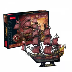 3D-пазл cubicfun Queen Anne's Revenge Anniversary Version – модель 306-T4040H, сборная модель корабля