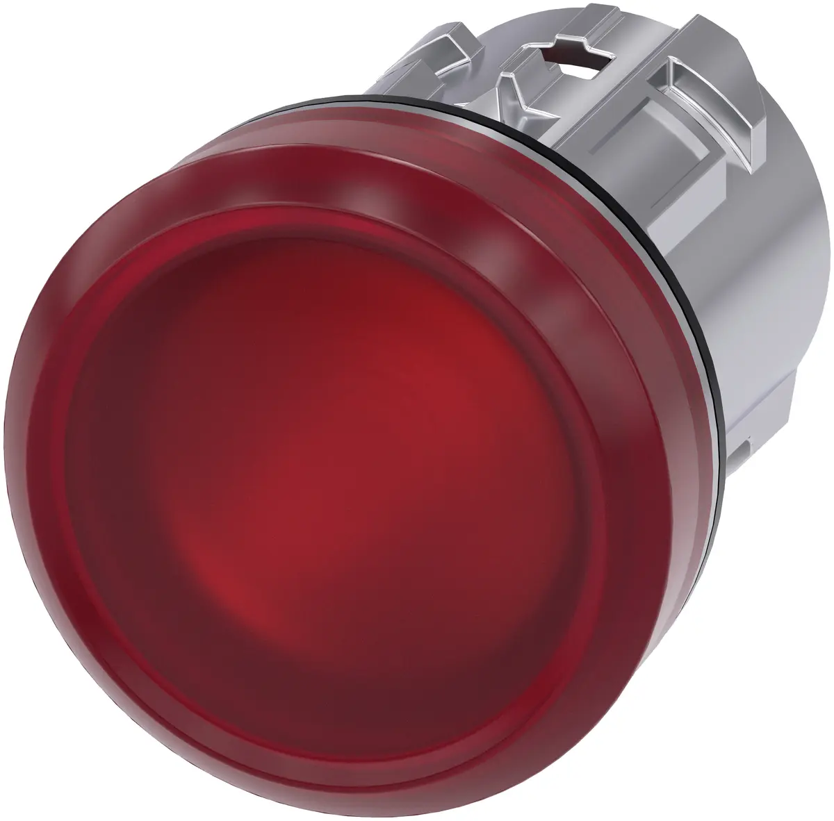 Siemens Signāllampiņa 3SU1051-6AA20-0AA0 sarkana metāla 22mm