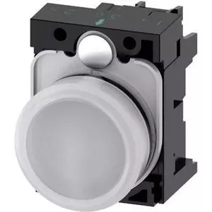 Светосигнальный индикатор Siemens SIRIUS ACT 3SU1102-6AA60-1AA0, плоский, белый, 24В AC/DC