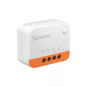 Sonoff ZigBee Проводной и Беспроводной Умный Выключатель Оранжевый Белый AC 100-240V