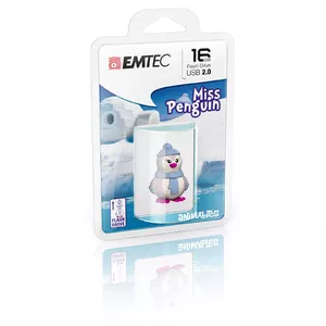 USB flash drive Emtec 16 GB USB Type-A 2.0 Miss Penguin