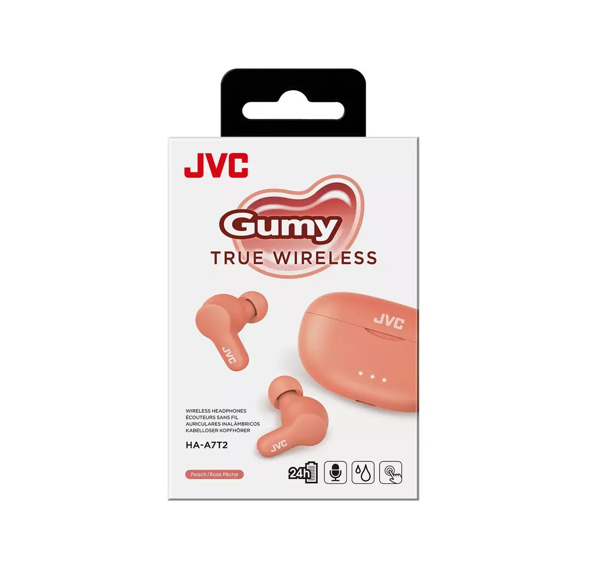 Наушники JVC Gumy TWS Stix Pink Photo 5