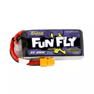 Аккумулятор Tattu TAA13003S10X6 от gens ace & tattu — 1300 mAh, 3S1P, 14,8 В, 100C