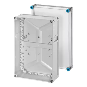 Корпус Hensel K 0300 без выштамповок, 300x450x170 мм, прозрачная крышка