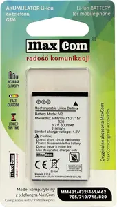 Литий-ионный аккумулятор Maxcom BL-4C 800мАч для MM705, MM710, MM730, MM820, MM823, MM824
