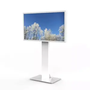 Multimedia stand HI-ND FS0000-5001-01 White Metal Height 1700 mm