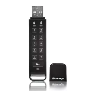USB Flash Drive iStorage 64GB USB Type-A IS-FL-DAP3-B-64