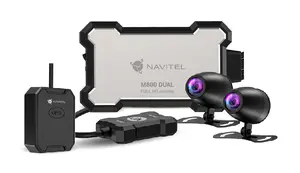 Видеорегистратор Navitel M800 DUAL Full HD 1920x1080 Wi-Fi Черный