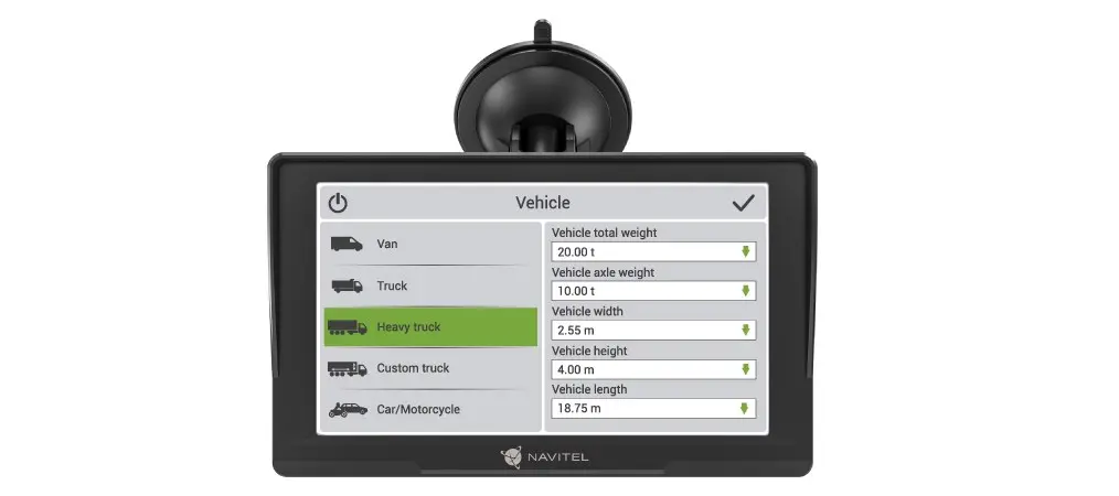 Navitel E777 Truck navigators 7" Skārienekrāns