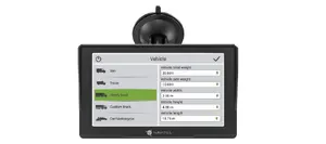 Navitel E777 Truck navigators 7" Skārienekrāns Melns Iekšējā Antena 8GB