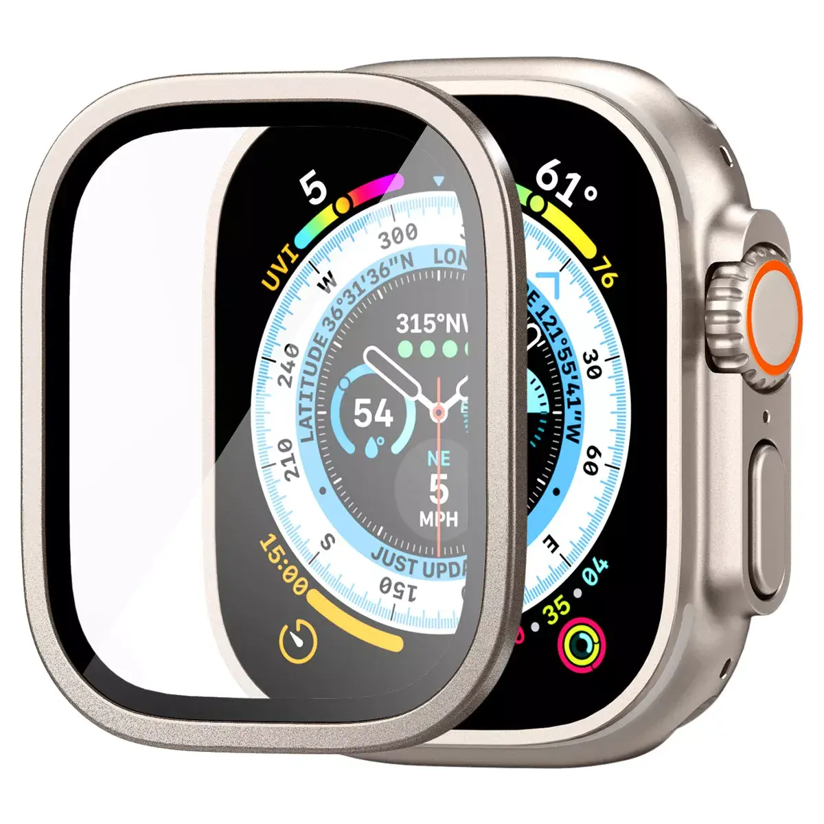 Aizsargstikls Spigen Apple Watch Ultra 49mm Photo 2